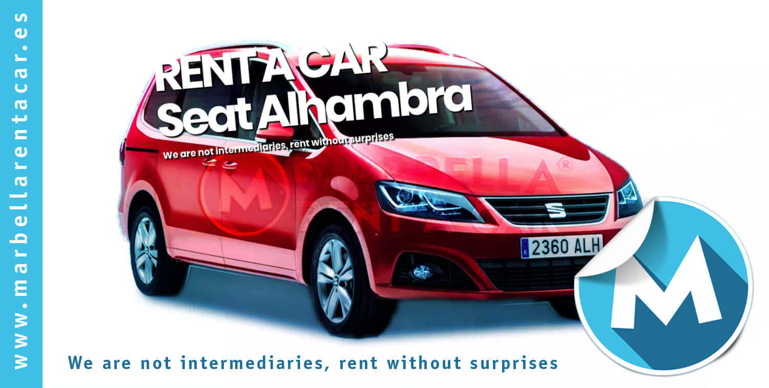 Seat Alhambra Málaga Airport Rental Car