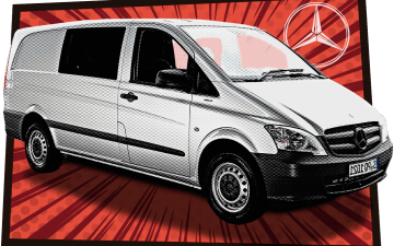 Rent Mercedes Vito 